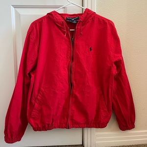 Ralph Lauren Polo Sport Red Hooded Jacket